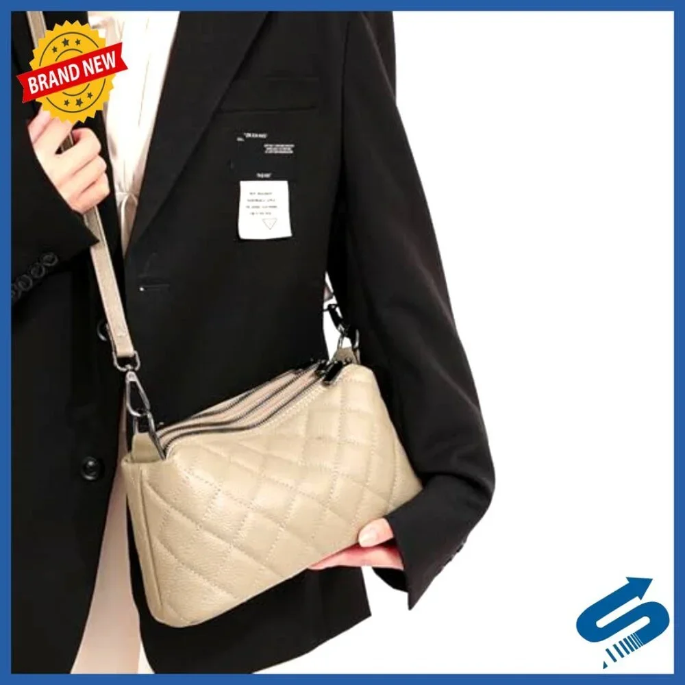 Genuine Leather Crossbody Hobo Bag Small Shoulder Purse Women